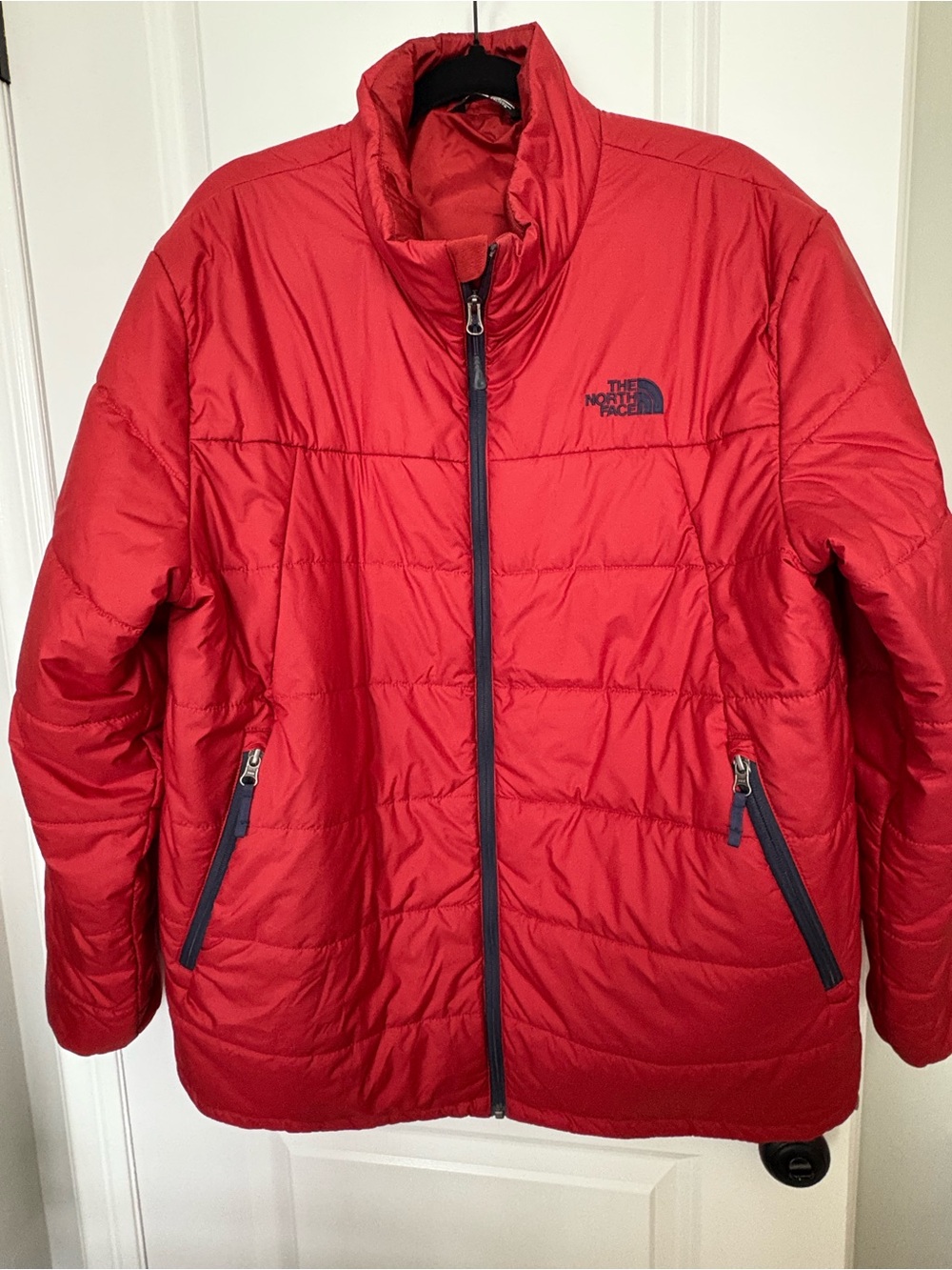 The North Face coat Redish orange